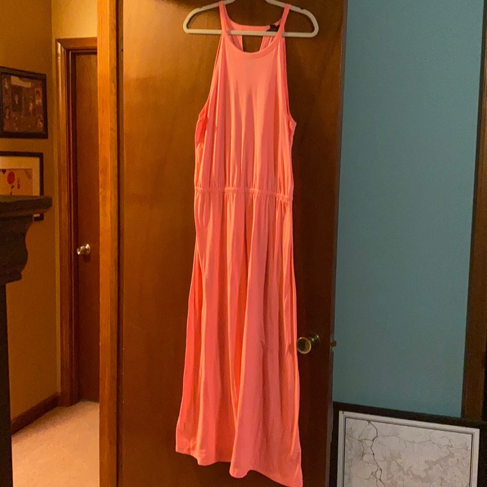 Gap Pink maxi dress size L